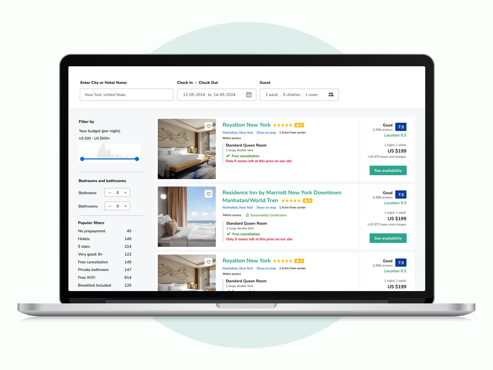 Hotel Booking Software